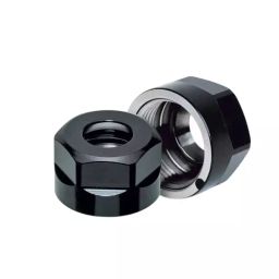 HINDMECHANISCH M22x1.5 ER Clamping Nut Hex Type, HM-ER16-27