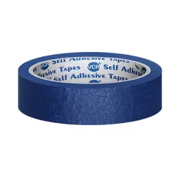 VCR Blue Masking Tape - 20 Meters in Length 18mm / 0.75" Width - 16 Rolls Per Pack-7