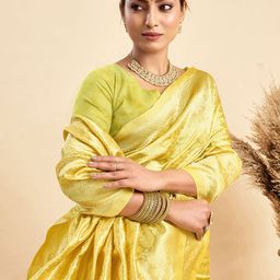 KALINI Woven Design Zari Banarasi Saree-picture-35