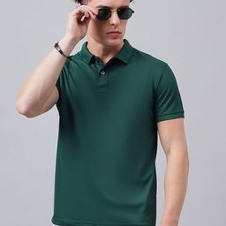 98 Degree North Men Polo Collar Drop-Shoulder Sleeves T-shirt-image-60