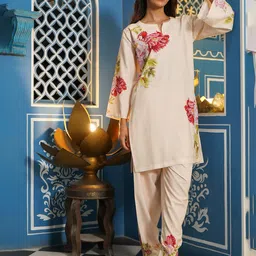 HOUSE OF KARI Printkari Printed Tunic & Trousers Co-Ord Set-image-90