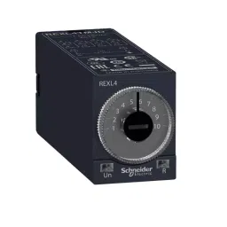 Schneider Electric 230 V AC 5 A Plug In Mount Timer Relay, REXL4TMP7-23