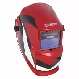 Westward J4050 Auto Dark Welding Helmet Red/Black/White, 22XX41-image-52