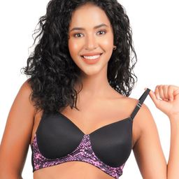 B'ZAR Abstract Bra Full Coverage Lightly Padded-18