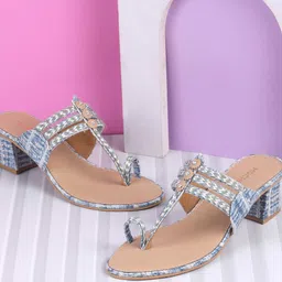 Mochi Block Mules with Bows image 1