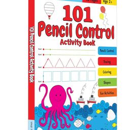 101 Pencil Control Tracing Practise Activity Book - English-17