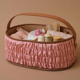 Baby Jalebi The Dune Diaper Caddy - Pink-23