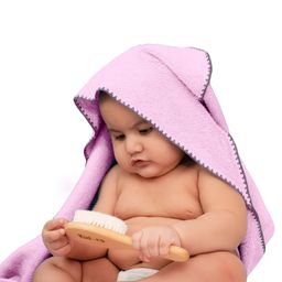 Mumma's Touch Organic Bamboo Baby Hooded Towel - Pink - Pack of 1-image-99