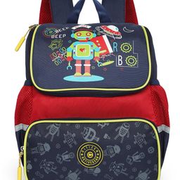Citizen Athena Kids School Backpack | 11L Polyester Unisex Casual Backpack/Daypack/Travel Backpack/School Bag for Boys & Girls - 12 Inches - Red-image-28
