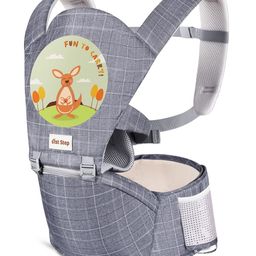 1st Step 5 In 1 Hip Seat Baby Carrier Baby Carrier - Grey-picture-28