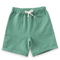 JusCubs Cotton Knit Solid Shorts - Green-picture-9