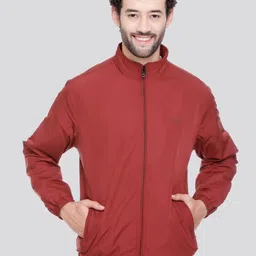 Rare Times Mock Collar Lightweight Puffer Jacket-image-93