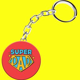 Oye Happy Super Dad Key Chain image 2