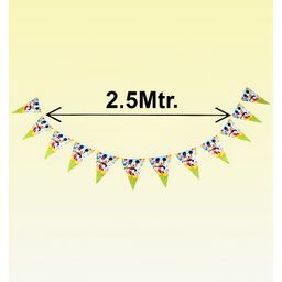 Funcart Mickey Mouse Theme Banner - Multicolor image 4