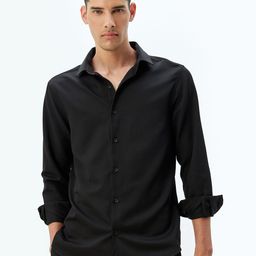 Koton Men Opaque Casual Shirt-image-4