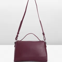 French Connection Structured Satchel image 3