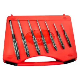 A.D INTERNATIONAL Hand Reamers Set 1/4 to 15/32 inch (6.35-12 mm) Size with 3 to 10 mm Taps Holding Capacity, XY-MPI4-ZWCY (Set of 7)-picture-8