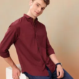 Mast & Harbour Relaxed Fit Pure Cotton Casual Shirt-picture-43