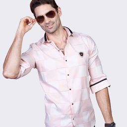 ALMATY Men Comfort Slim Fit Opaque Checked Casual Shirt-image-32