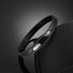 The Roadster Men Silver-Plated Stainless Steel Anti-Tarnish Kada Bracelet-image-74