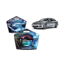 Auto Pearl Geestar 8 Guage 2 Channel Amplifier Full Installation Kit for Mercedes Benz C-Class-image-94