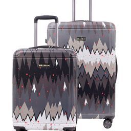 Killer Set Of 2 Hard Sided Trolley Bag-13