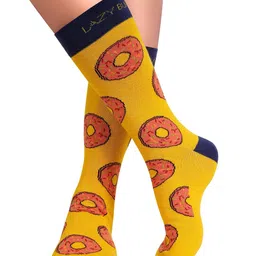Lazy Bums Unisex Patterned Above Ankle Length Socks-8