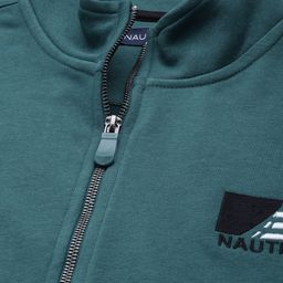 Nautica Mock Collar Front Open Sweatshirt image 4