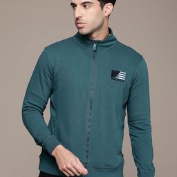 Nautica Mock Collar Front Open Sweatshirt image 2