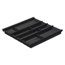Hafele Cuisio 900 mm Black Translucent Finish Cutlery Insert for Matrixbox Premium NL500 mm 553.65.429-image-101