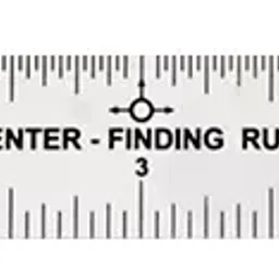 Kristeel Center Finding Ruler 150 mm CFR-6-14