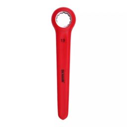 De Neers 26 mm Injection Non Sparking Insulated Steel Single Ring End Spanner, NSI-SR26I-image-62