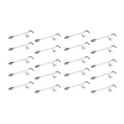 Legal 6inch20pcs 152.4 mm (6 Inch) Glossy Hook Window Latch-image-31