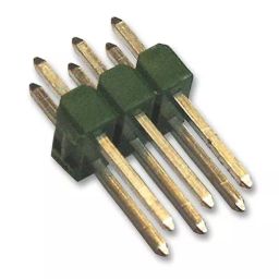 AMP - TE CONNECTIVITY HEADER, THT, VERTICAL, 2.54MM, 6WAY, 826925-3 (Pack 10)-32