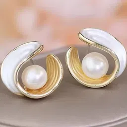 ONUYX Circular Pearl Earrings-61
