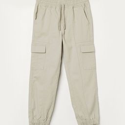 Fame Forever by Lifestyle Boys Cotton Mid-Rise Cargo Joggers Trousers-picture-2