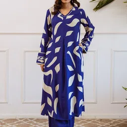 KALINI Women Ethnic Motifs Printed Kurta with Palazzo-image-92