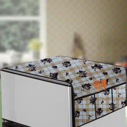 The Furnishing Tree Beige Plastic Refrigerator Cover-picture-32