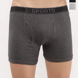 Sporto by Macho Pack Of 3 Mid-Rise Trunks-picture-1