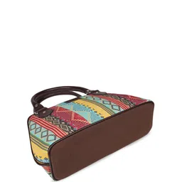 Anouk Ethnic Motifs Printed Structured Handheld Bag image 5