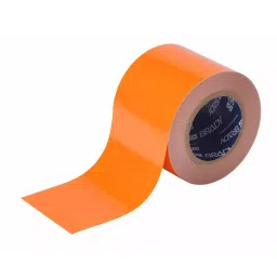 BRADY Floor Marking Tape Continuous Roll Solid Orange No Legend 4 inch x 100 ft x 8 mm, 11Z113-image-42