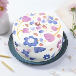 Floral Bliss Cake (1 kg )-image-68