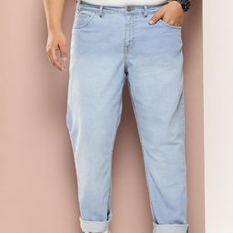 Sztori Plus Size Men Tapered Fit Stretchable Jeans-image-54
