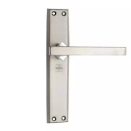 Harrison Arco 65 mm Stainless Steel Satin Chrome Finish Mortise Handle Set Complete Pack, 14602-image-30