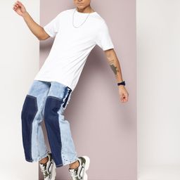 Kook N Keech Men Straight Fit Colourblocked Jeans-picture-25
