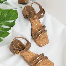 Inc 5 Women Ankle Loop Block Sandals-39