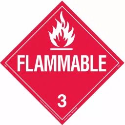 BRADY Hazardous Class 10-3/4 inch DOT Container Placard, 6N965-image-25