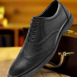 ARAMISH Men Leather Formal Brogues-image-60