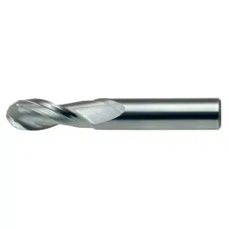 Blue Solid Carbide Ball Nose Cutter R2mm-23