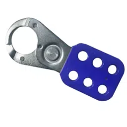LISC Metal Safety Lockout Hasp Small Blue, LISC-SVH-B-1